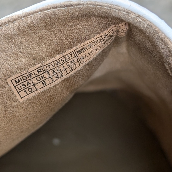 Vionic Midi Floral Slip On Sneaker Embroidered White Women's 10 - Picture 10 of 11